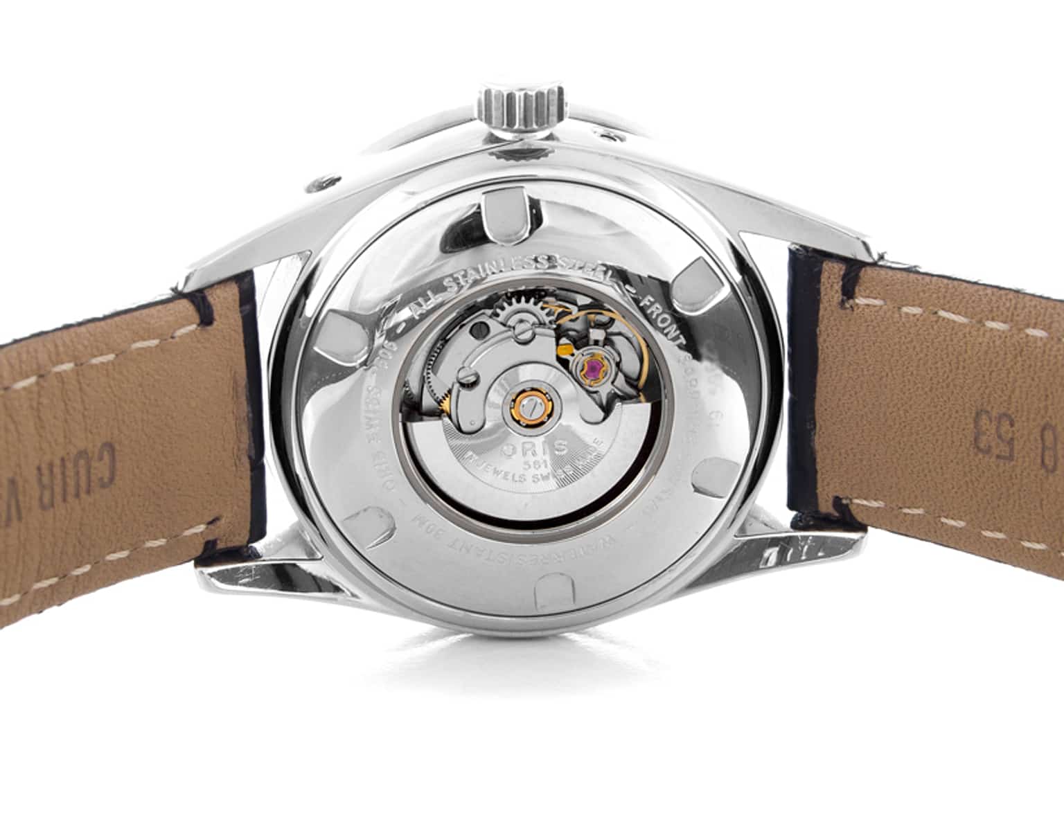 Pre Owned Oris Artelier Complication 581 7506 Watch Watchfinder